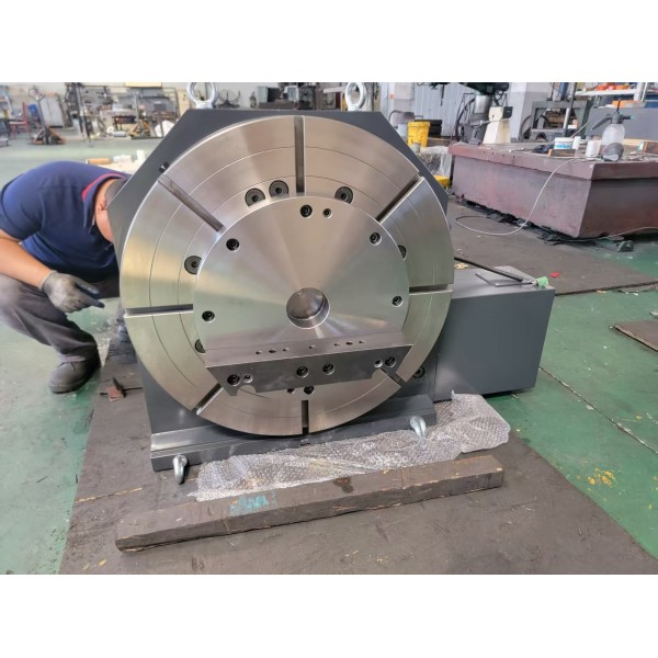 Double Lead Worm Gear Rotary Table 4th Axis Precision Milling Rotary Table