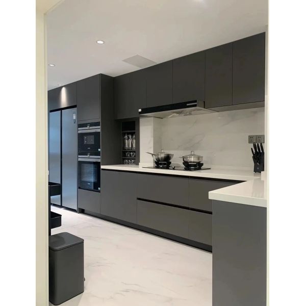 Kitchen Cabinet Custom MDF Supplier Modular Modern Wooden Furniture