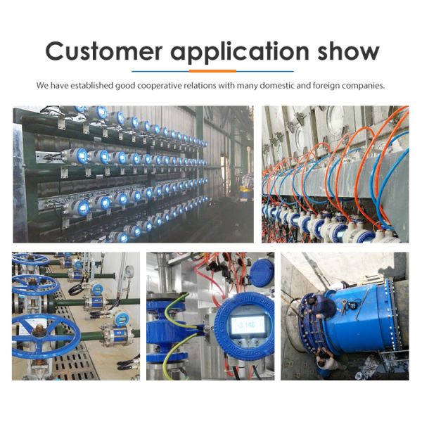 Low price beautiful design electromagnetic flow meter