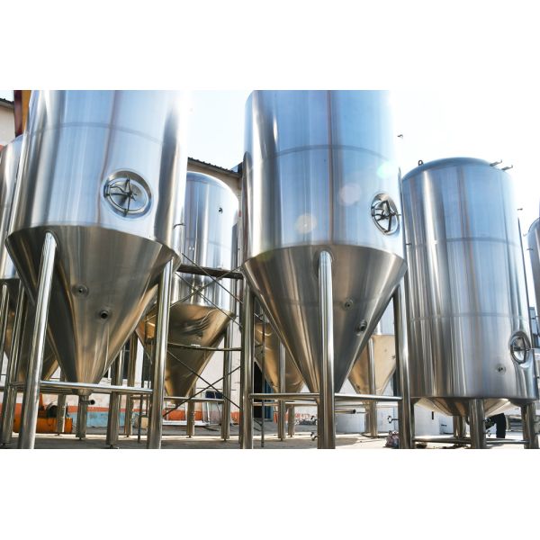 5000L Beer Brewing Equipment Processing Stainless Steel