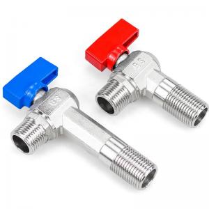 Buy cheap Bathroom Switch 2 Way Angle Valve  1/2 3/4 1 1/4 1/2 2 3 4 OEM ODM product