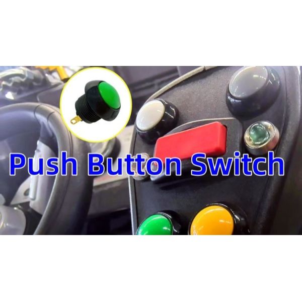 Single Pole Waterproof Push Button Switch Momentary Dome Push Button