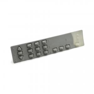 Buy cheap Custom Silicone Rubber Keypads With Laser Etching Transparent LED Windows product