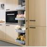 Soft Closing  Modular Cabinet Accessories Pull Out Wire Baskets For Kitchen Cabinets for sale