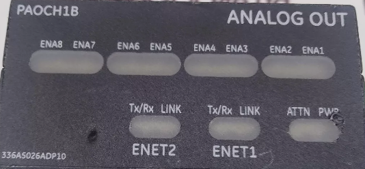 GE Mark VI IS220PAICH1B - Analog Input / Output Module