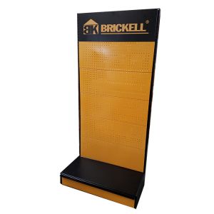 Pegboard Hardware Display Shelf 60kg Load Customized