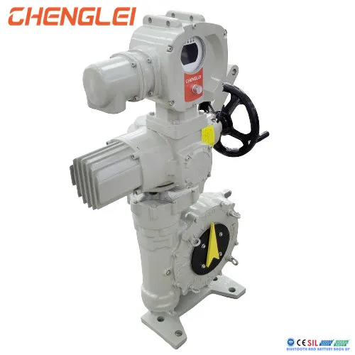 Intelligent Electric Actuator with Worm Gear Box for Valve Damper HVAC and Manual Override