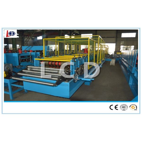 Metal Steel Pipe Cold Roll Forming Machine 10m / Min AC Motor With Lock Seam