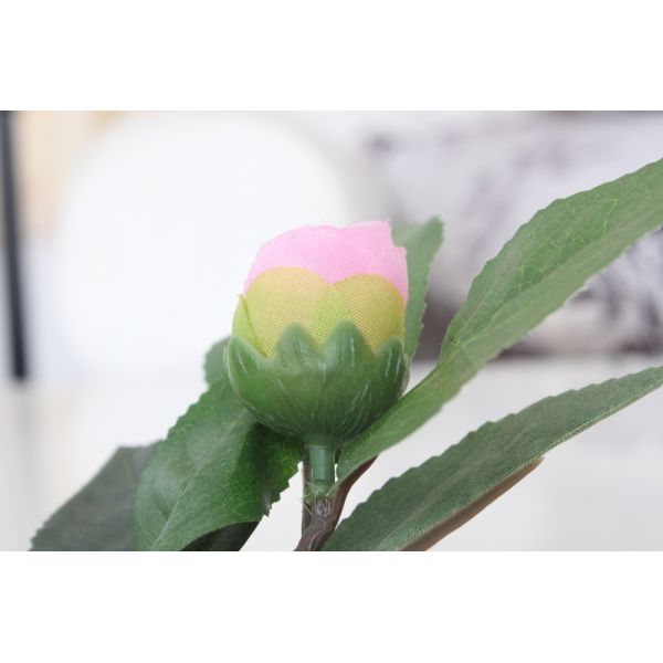 Decorative Artificial Plant Leaves Flower Tea Tree Customized Size