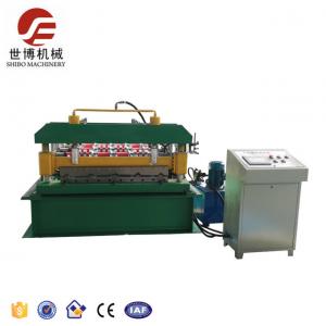 Colored Steel Trapezoidal Sheet Roll Forming Machine 5.5kw Power 6500*1400*1300mm