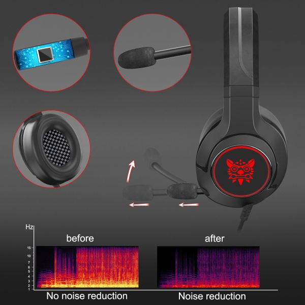 RGB Light 50mm 117dB Onikuma k9 Stereo Gaming Headset