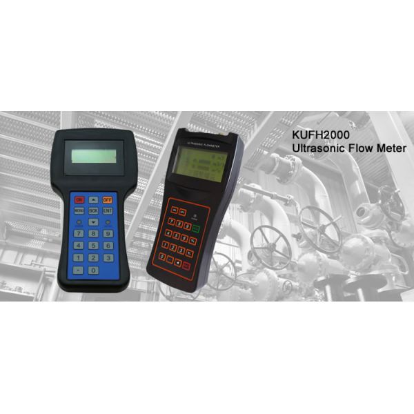 Rs232 Portable Ultrasonic Flow Meters Battery Power Supply,easy and quick installation.