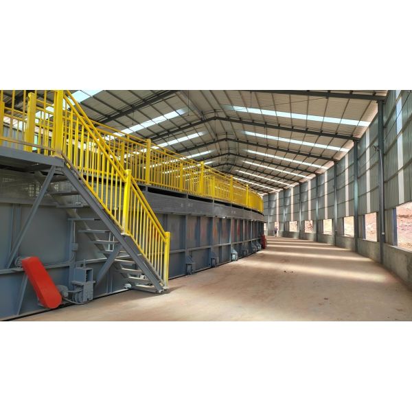 Innovative Reciprocating Mobile Ceramic Firing Kiln Efficient Customized