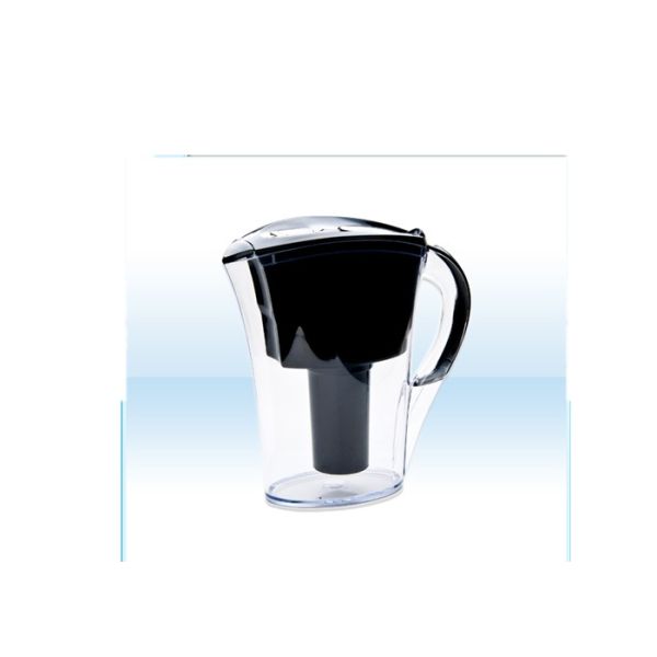 Black Color 3.5L Drinking Water Filter Jug Suits USA Fridge Door With Digital Timer