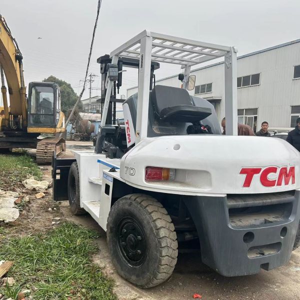 Robust FD70 TCM 7 Ton Forklift Second Hand Electric Forklift Lifting height 3m