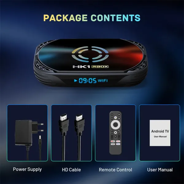 WiFi6 4K Resolution Ultra HD Android 14 Set Top Box With Smartive Player PRO