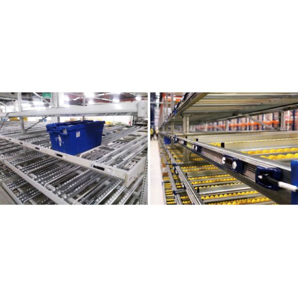 Carton Flow Rack Gravity Flow Roller Racking Carton Flow Racking Warehouse Storage Rack