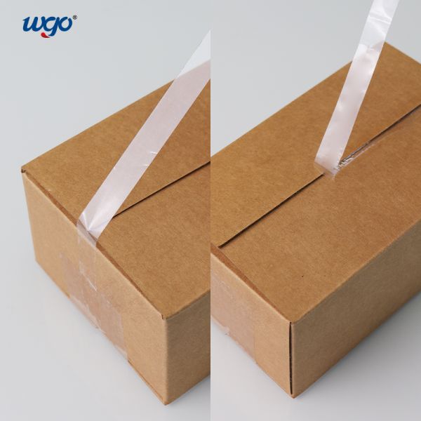 No Residue Removable Clear Single Sided Tape Removable Transparent Packaging