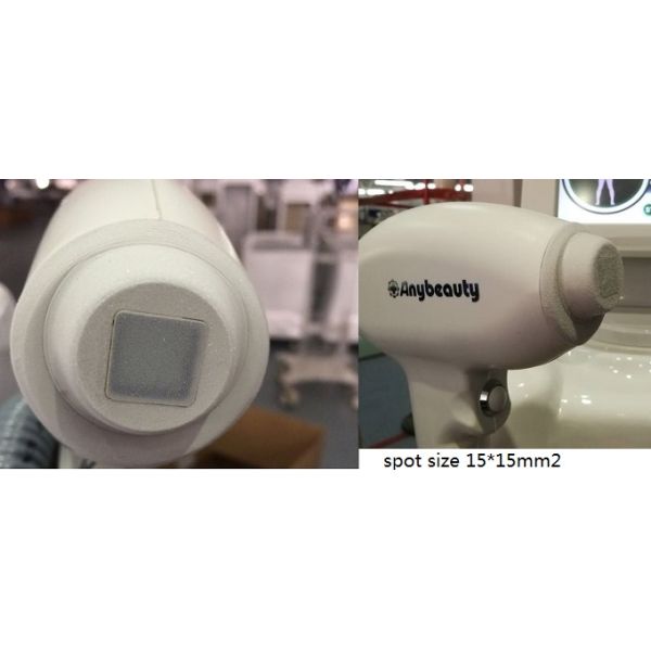 Sapphire Cooling Handpiece 808 Nm Diode Laser Permanent Hair Removal Equipment