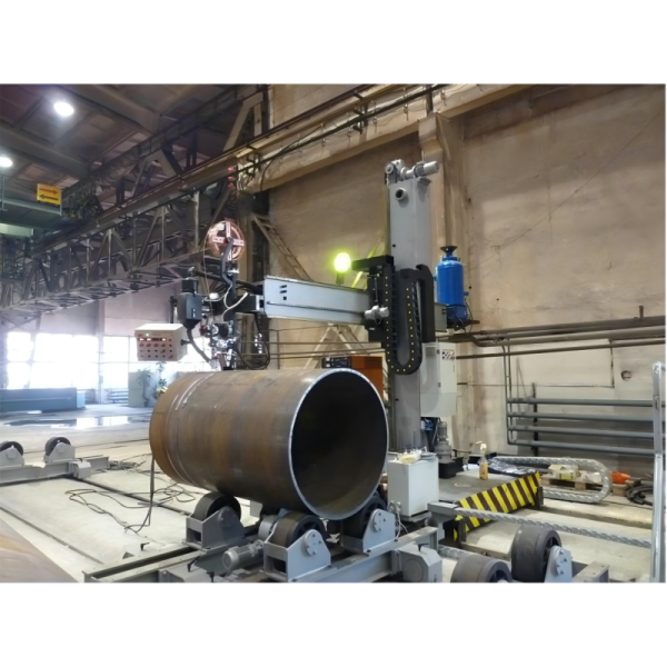Heavy-Duty Adjustable Welding Roller Bed with Stepless Speed Control, High Load Bearing Capacity, and Dual Braking System
