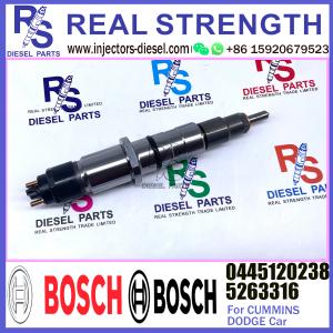 Buy cheap 0445120238 5263316 BOSCH Diesel Injector For Dodge Cummins 5.9L product