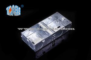 Buy cheap BS4662 GI Switch One Gang / Two Gang Electrical Boxes And Covers, GI Conduit Boxes product