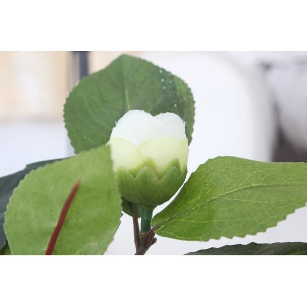 Decorative Artificial Plant Leaves Flower Tea Tree Customized Size