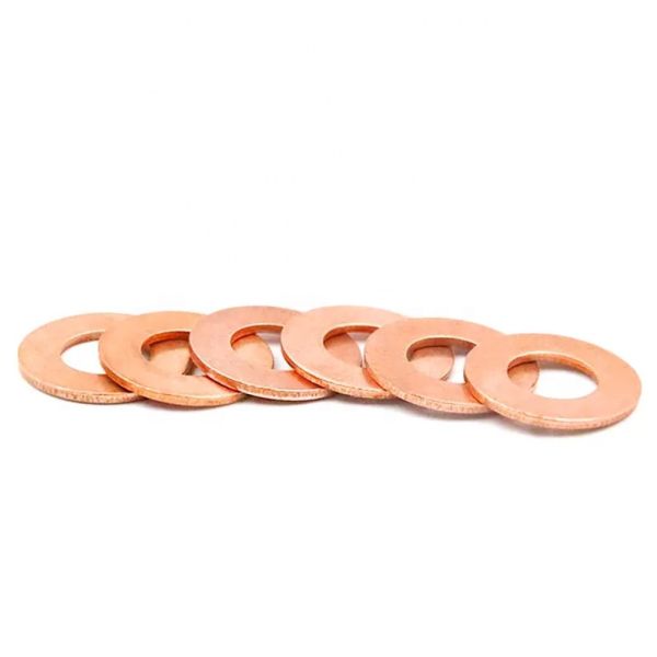 Metal Flat Washers and Copper Round Washers for Customized Applications