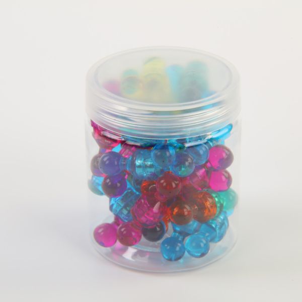 7 Colors Transparent N35 Neodymium Magnetic Board Pins For Whiteboard