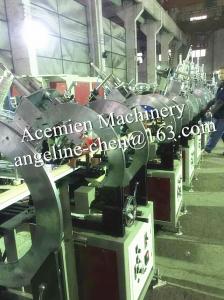 Buy cheap stone plastic pvc marble derorative profile extrusion,hot stamping production line product