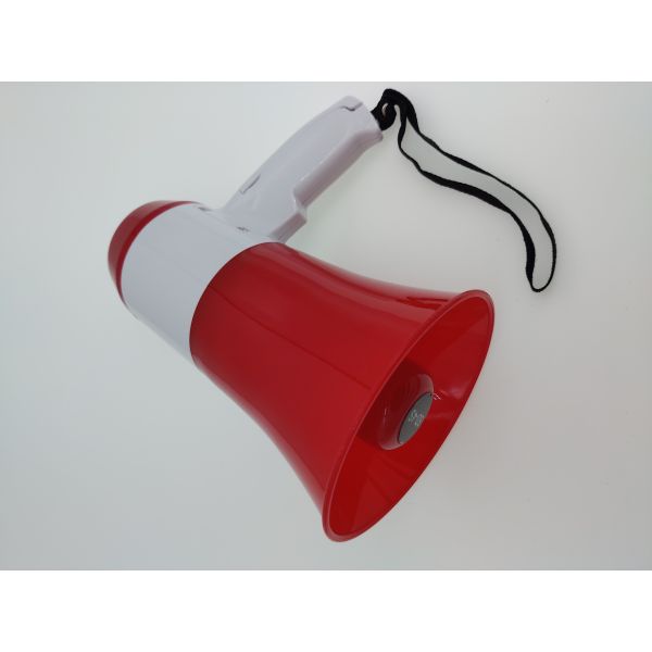 ABS Foldable Hand Held Bull Horn 70Hz - 20KHz Clear Sound Loudest Bullhorn