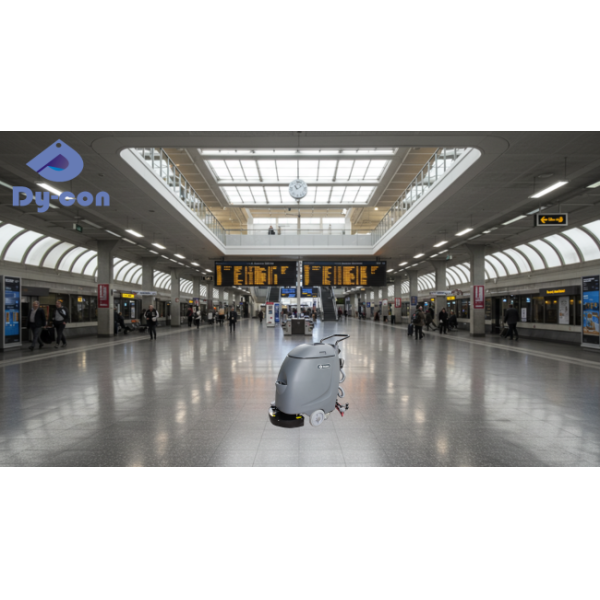 Commercial Floor Scrubbers For Transportation Stations