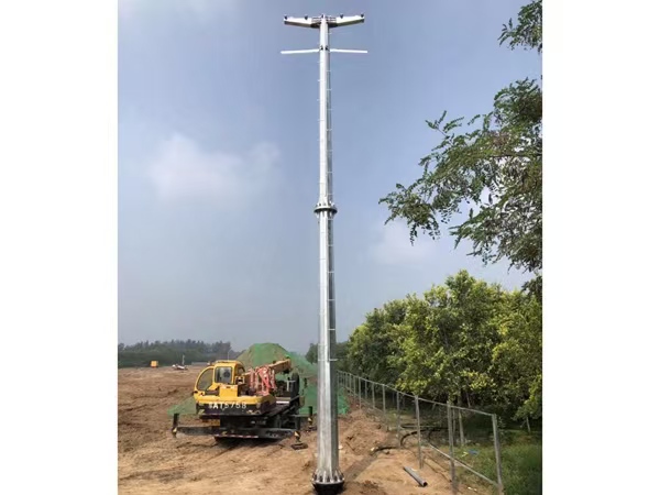 Hot-Dip Galvanized Steel Lattice Tower Poles for Low-Voltage Distribution Equipment 10m and 20m within Yinghao