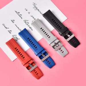 Buy cheap Top Selling Strap 22mm Silicone Rubber Quick Release Watch Strap For Smart Watch product
