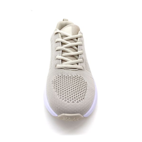 Lace Up womens Athletic Shoes With Textured Outsole Padded Insole
