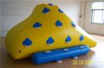 Funny Floating Inflatable Water Games , Inflatable Rock Climbing Wall For Water