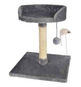 China Wooden Cat Scratching Tree Durable , Platform Indoor Cat Tree Scratching Post on sale