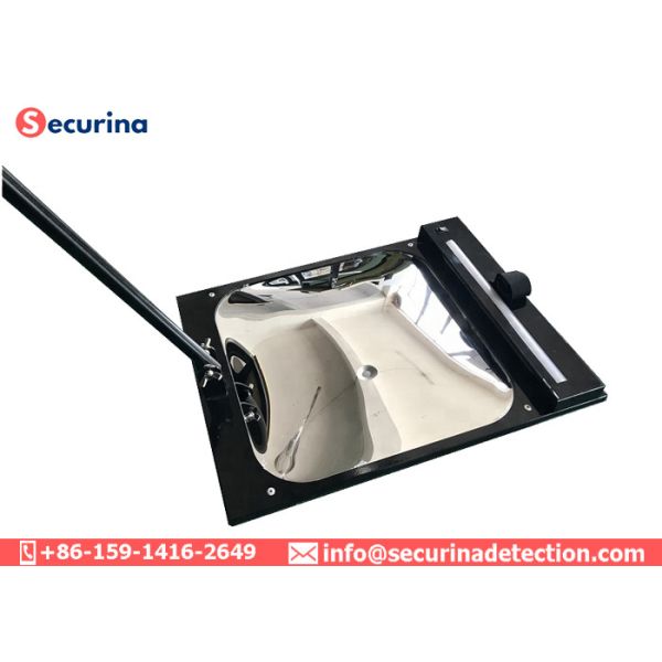 Fluorescent Lamp Under Vehicle Search Mirror , Vehicle Safety Mirrors 120cm Length