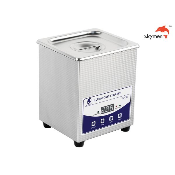 Stainless Steel 80W 40000Hz Degassing Ultrasonic Cleaner