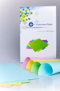 China White Pink Yellow Blue Green NCR Carbonless Paper For Laser Printers on sale