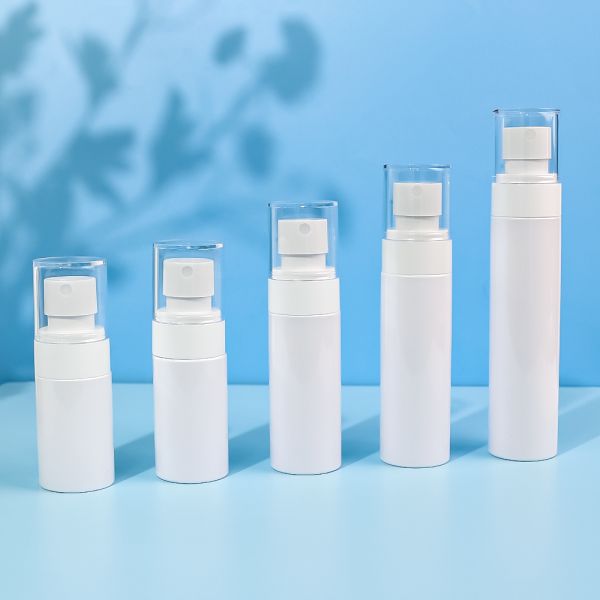 Multi-Color Customizable Recyclable PET Plastic Spray Bottle for Cosmetic Packaging