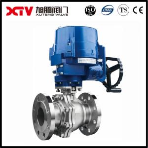 Buy cheap SS304 SS316 Wcb Forged Steel Xtv Flange Ball Valve with Mounted Pad Nominal Pressure product