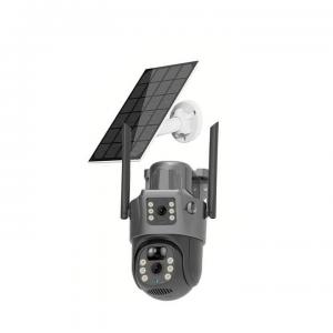 China FCC  OEM Solar Powered Wireless Security Camera Outdoor Cellular 4G LTE Network on sale