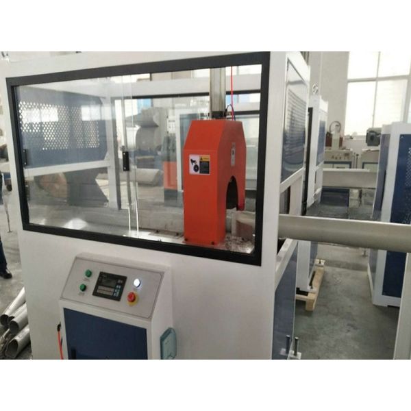 Deep Screw Structure PP PE Pipe Making Machine Line for Computerized Control System