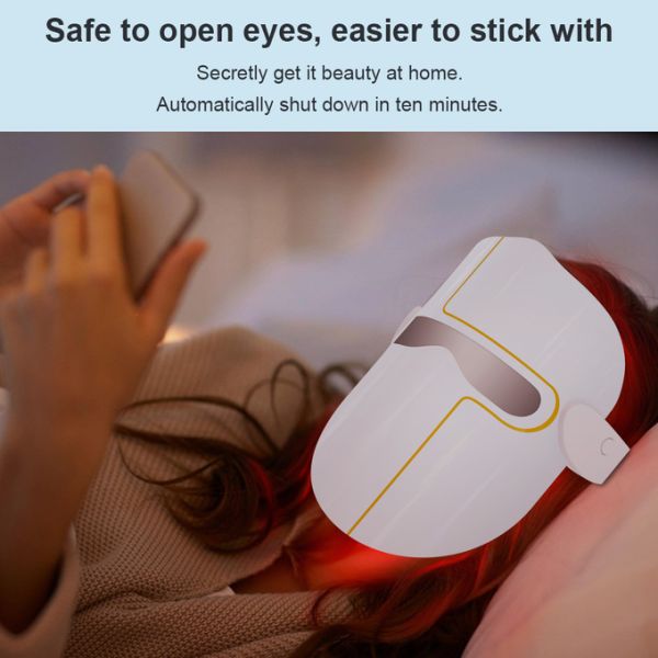 Skincare LED Light Therapy Mask Phototherapy Face Mask For Promote Collagen