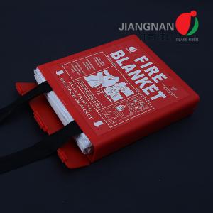 China BSI Kitemark Double Silicone Coated Fiberglass Anti Fire Blanket CS06 With BS EN1869 2019 Approved on sale