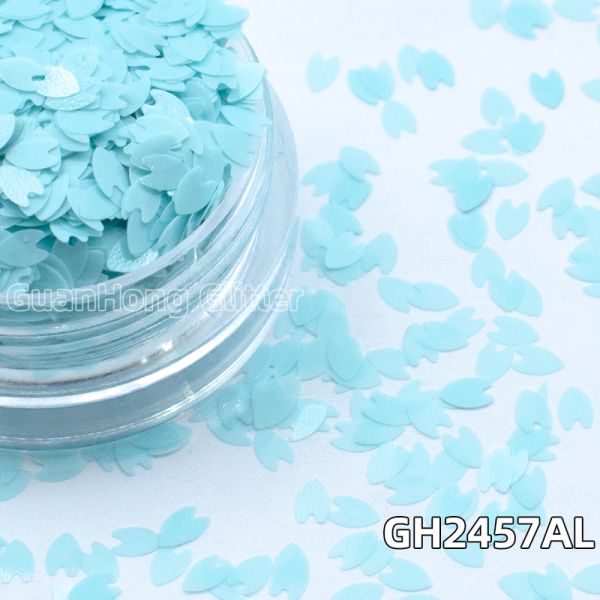 Loose Oil Based Solvent Resistance Glitter Matte Petal Shaped For For Nails Oem