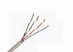 CCA Indoor Unshielded Cat5e Lan Cable 4 Pairs 24AWG 0.5mm CCA For Multi Media