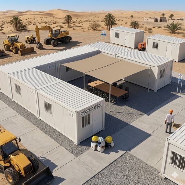 Heavy-Duty Detachable Site Office - Mobile Command Center