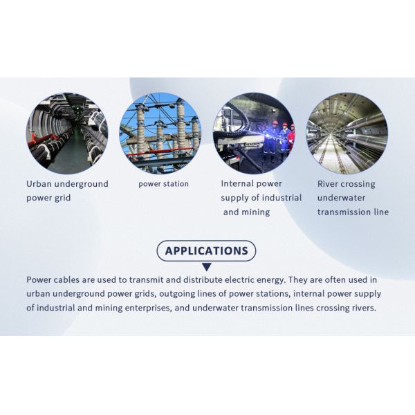 Power Cable Designed for Underground Power Grid in Industrial and Mining Enterprises